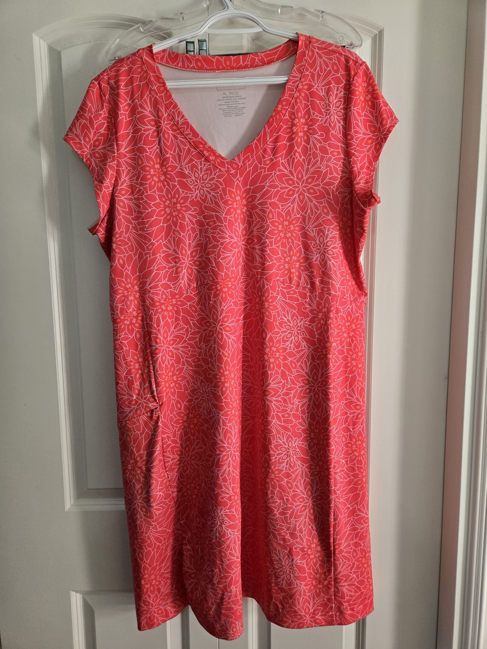 L.L. Bean Coral Casual Dress XL